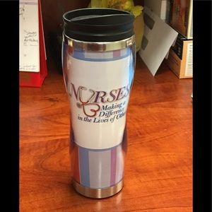 New For Nurses. A nice hot/cold drinking thermo